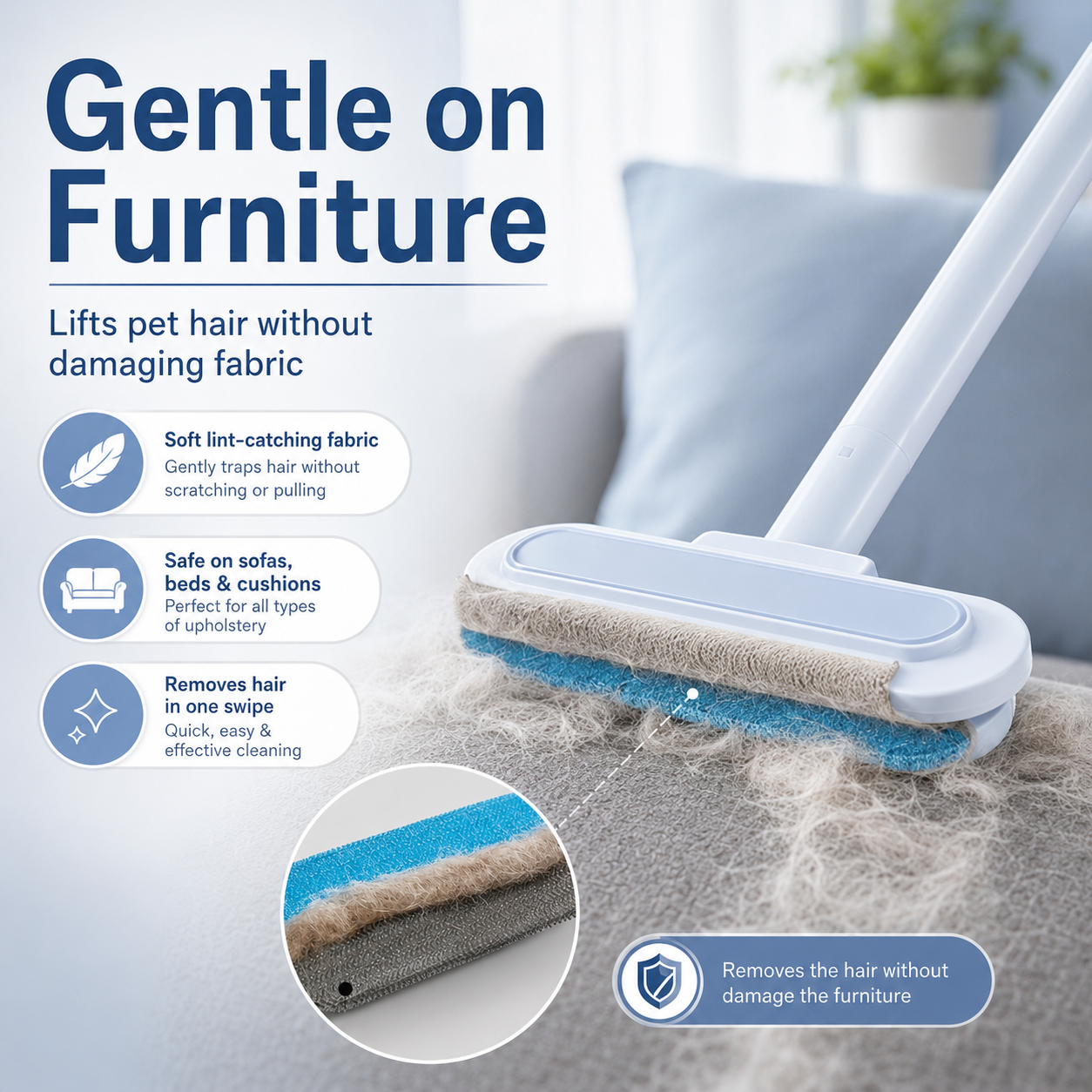 Cleanora Couch Brush+