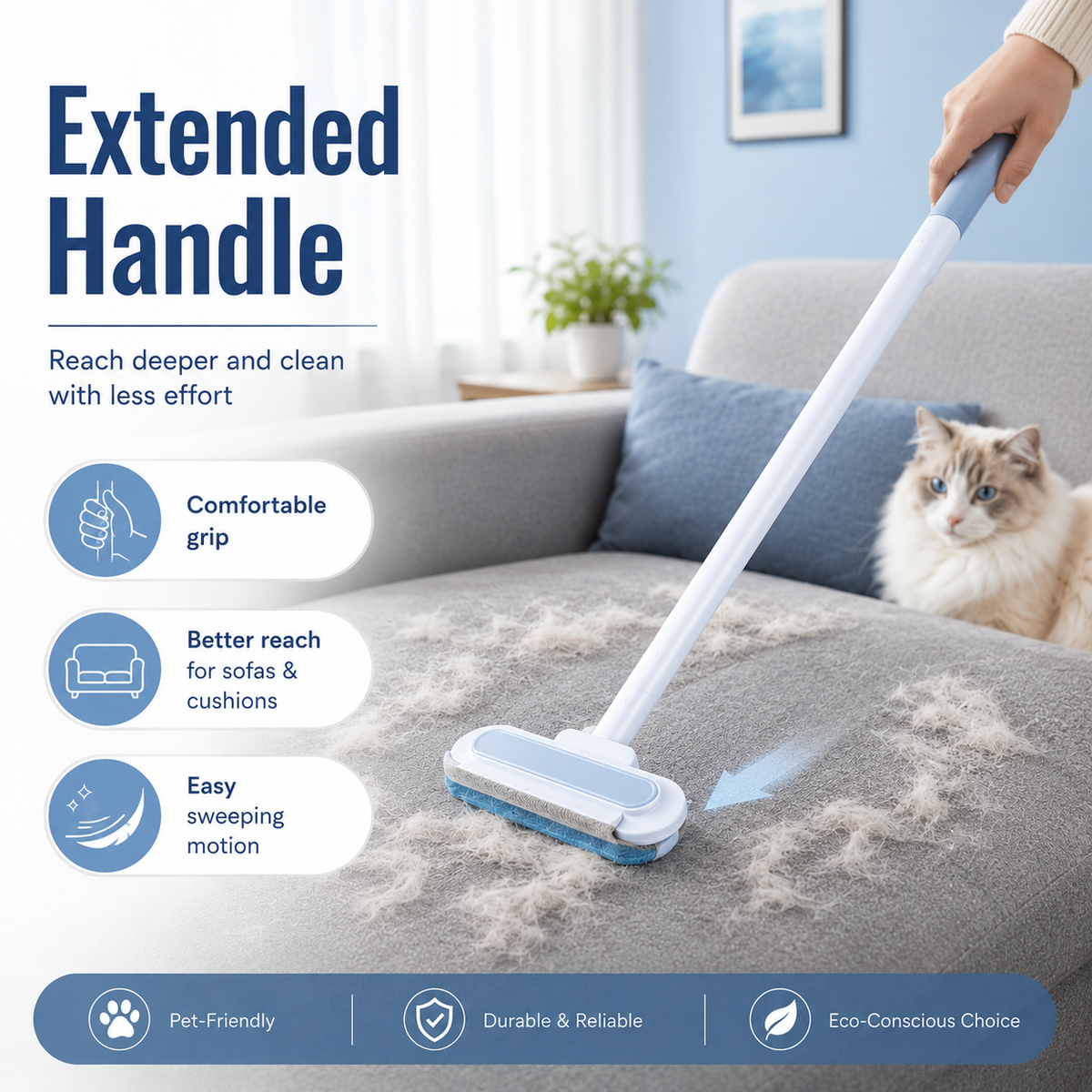 Cleanora Couch Brush+